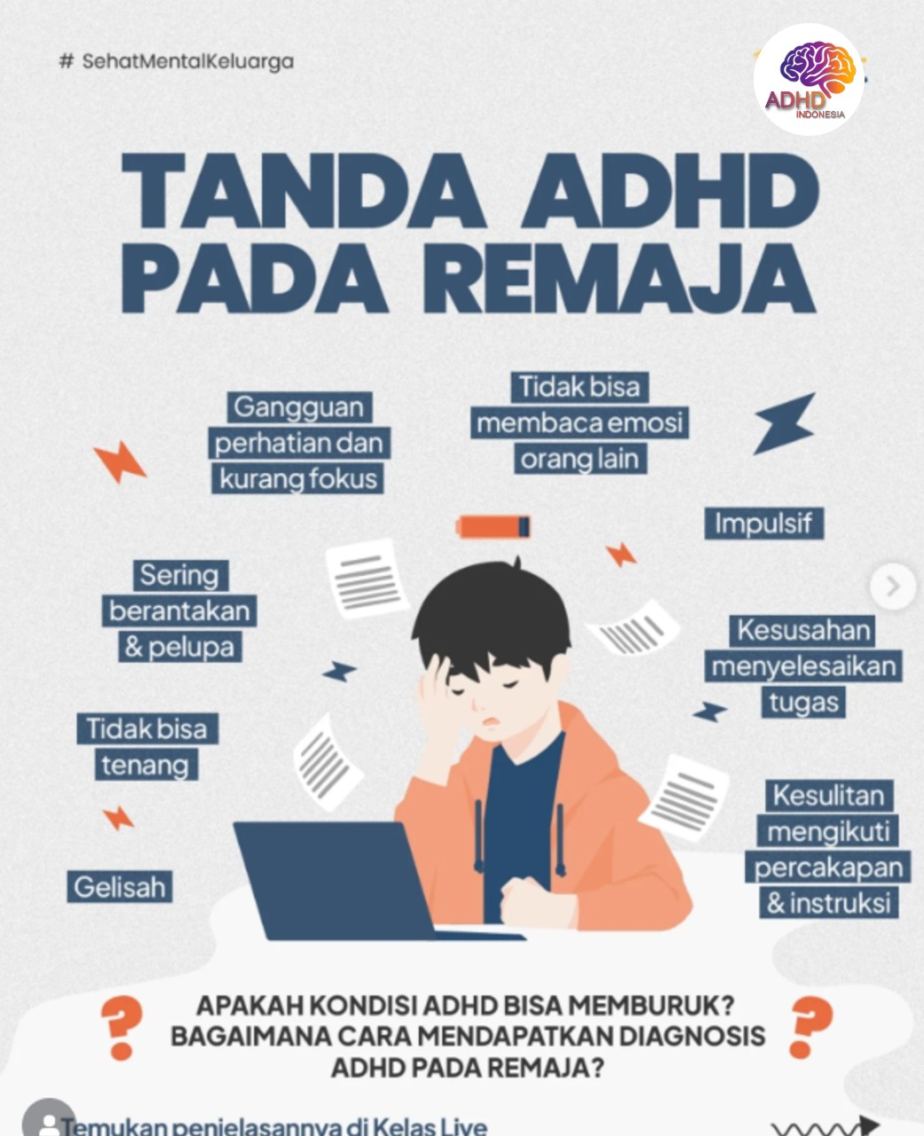 Screening ADHD Non-Diagnostik: Edukasi Awal bagi Orang Tua di Kabupaten Jayapura