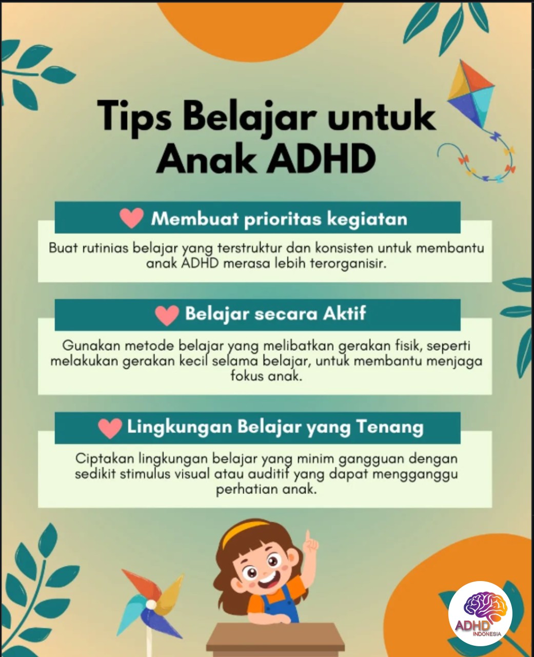Strategi Belajar yang Cocok untuk Anak ADHD di Kabupaten Jayapura